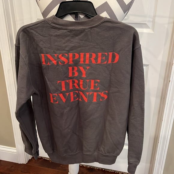 Tori Kelly Inspired by True Events camcorder sweatshirt, gray, Size S - Picture 2 of 4